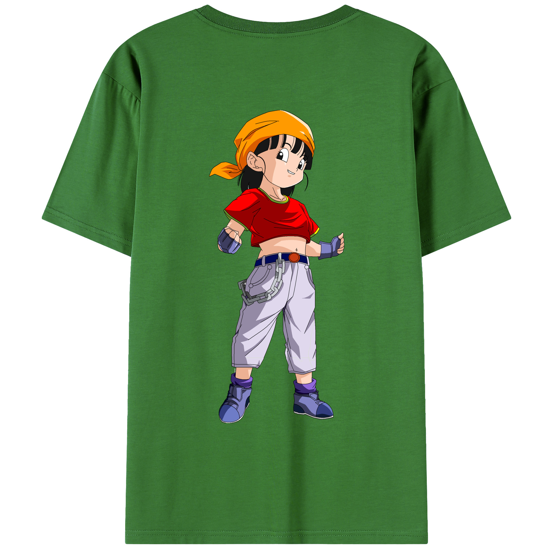 （画像用） ドラゴンボール パン DRAGON BALL Pan レディース半袖Tシャツ(バックプリント)